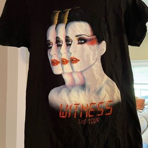 Vintage Katy Perry 2017-18 “Witness” Tour Black Band T-Shirt - XS